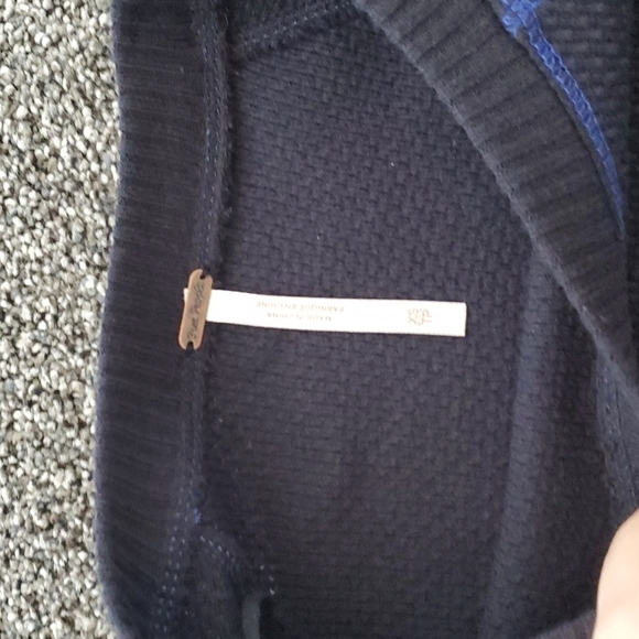 NWT Free People Mix Thermal Cuff Long Sleeve Top women boho - Picture 4 of 10